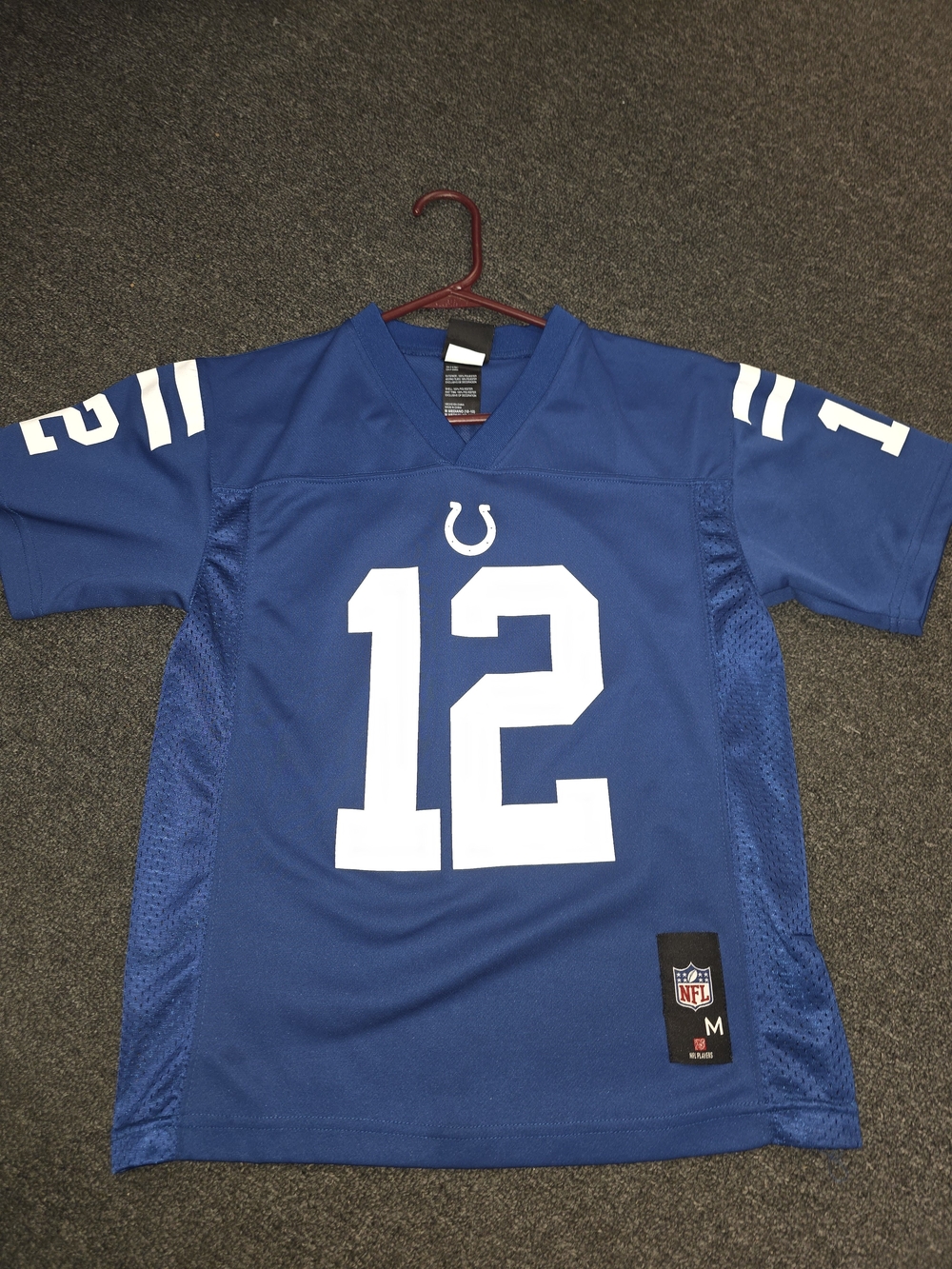 Youth NFL Indianapolis Colts #12 Luck Blue Jersey